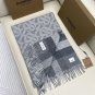 5 Burberry Classic TB Logo Logo vs Grid Design Double sided Cashmere Scarf, Selected Ca_1961