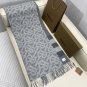 5 Burberry Classic TB Logo Logo vs Grid Design Double sided Cashmere Scarf, Selected Ca_1961