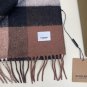 5 Burberry Classic TB Logo Logo vs Grid Design Double sided Cashmere Scarf, Selected Ca_1962