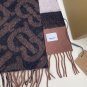 5 Burberry Classic TB Logo Logo vs Grid Design Double sided Cashmere Scarf, Selected Ca_1962