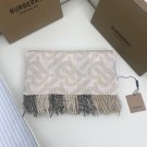 5 Burberry Classic TB Logo Logo vs Grid Design Double sided Cashmere Scarf, Selected Ca_1963