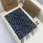 5 Burberry Classic TB Logo Logo vs Grid Design Double sided Cashmere Scarf, Selected Ca_1964