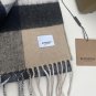 5 Burberry Classic TB Logo Logo vs Grid Design Double sided Cashmere Scarf, Selected Ca_1964