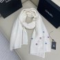 5 Chanel # series high-end handmade bead scarf shawlSize 70x190cm. 100% cashmere blen_534