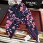 5 Chanel [2025 double-sided same color print] is so beautiful [hair] classic camellia h_329
