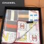 5 Chanel 25s Exclusive Store New Silk Square TowelOriginal 18mm twill silk double-sid_7846