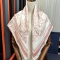 5 Dior Printed Square Scarf 2025 [18mm double-sided same color] [Celebration] Sauvage R_4116
