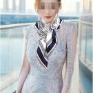 5 Dior Printed Square Scarf 2025 [18mm double-sided same color] [Celebration] Sauvage R_4117
