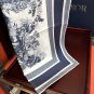 5 Dior Printed Square Scarf 2025 [18mm double-sided same color] [Celebration] Sauvage R_4117