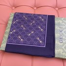 5 GUCCI 25s Exclusive Store New Silk Square TowelOriginal 18mm twill silk double-side_6301