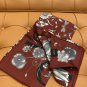 5 GUCCI 25s Exclusive Store New Silk Square TowelOriginal 18mm twill silk double-side_6311