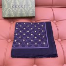 5 GUCCI 25s Exclusive Store New Silk Square TowelOriginal 18mm twill silk double-side_7262