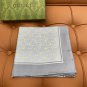 5 GUCCI 25s Exclusive Store New Silk Square TowelOriginal 18mm twill silk double-side_7263