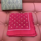 5 GUCCI 25s Exclusive Store New Silk Square TowelOriginal 18mm twill silk double-side_7264
