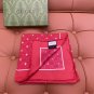 5 GUCCI 25s Exclusive Store New Silk Square TowelOriginal 18mm twill silk double-side_7264