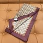 5 GUCCI 25s Exclusive Store New Silk Square TowelOriginal 18mm twill silk double-side_7266