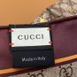 5 GUCCI 25s Exclusive Store New Silk Square TowelOriginal 18mm twill silk double-side_7266