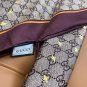 5 GUCCI 25s Exclusive Store New Silk Square TowelOriginal 18mm twill silk double-side_7266