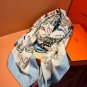 5 Hermes AutumnWinter Pairing Tool Top Double sided Same color Edition Silk Cashmere S