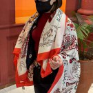 5 Hermes AutumnWinter Pairing Tool Top Double sided Same color Edition Silk Cashmere S_1531