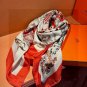 5 Hermes AutumnWinter Pairing Tool Top Double sided Same color Edition Silk Cashmere S_1531