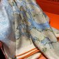 5 Hermes AutumnWinter Pairing Tool Top Double sided Same color Edition Silk Cashmere S_2145