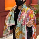 5 Hermes AutumnWinter Pairing Tool Top Double sided Same color Edition Silk Cashmere S_3449