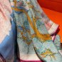 5 Hermes AutumnWinter Pairing Tool Top Double sided Same color Edition Silk Cashmere S_3449