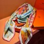 5 Hermes AutumnWinter Pairing Tool Top Double sided Same color Edition Silk Cashmere S_3449