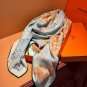 5 Hermes AutumnWinter Pairing Tool Top Double sided Same color Edition Silk Cashmere S_3451