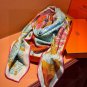 5 Hermes AutumnWinter Pairing Tool Top Double sided Same color Edition Silk Cashmere S_6848