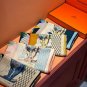 5 Hermes New Double sided Same Color Product Name New Grand Theater Fabric Velvet Siz_842