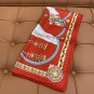 5 HERMES. 25s Exclusive Store New Silk Square TowelOriginal 18mm twill silk double-si_7276