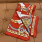5 HERMES. 25s Exclusive Store New Silk Square TowelOriginal 18mm twill silk double-si_7276