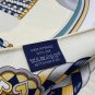 5 HERMES. 25s Exclusive Store New Silk Square TowelOriginal 18mm twill silk double-si_7278