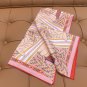 5 HERMES. 25s Exclusive Store New Silk Square TowelOriginal 18mm twill silk double-si_7283