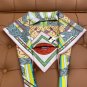 5 HERMES. 25s Exclusive Store New Silk Square TowelOriginal 18mm twill silk double-si_7284