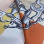5 HERMES. 25s Exclusive Store New Silk Square TowelOriginal 18mm twill silk double-si_7290