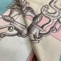 5 HERMES. 25s Exclusive Store New Silk Square TowelOriginal 18mm twill silk double-si_7291
