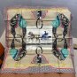 5 HERMES. 25s Exclusive Store New Silk Square TowelOriginal 18mm twill silk double-si_7298