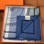 5 HERMES. 25s Exclusive Store New Silk Square TowelOriginal 18mm twill silk double-si_7842