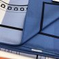 5 HERMES. 25s Exclusive Store New Silk Square TowelOriginal 18mm twill silk double-si_7842