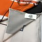 5 HERMES. 25s Exclusive Store New Silk Square TowelOriginal 18mm twill silk double-si_7843