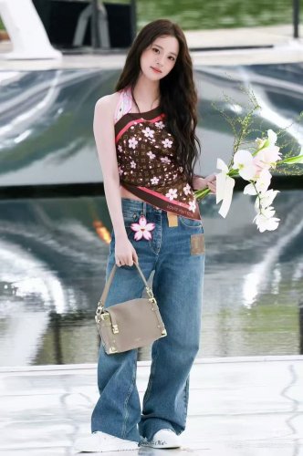 5 High Version LV Official Website Synchronized [Same Color on Both Sides] Sun Flower S_393