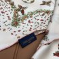 5 LV 25s Exclusive Store New Silk Square TowelOriginal 18mm twill silk double-sided s_7851