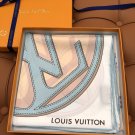5 LV 25s Exclusive Store New Silk Square TowelOriginal 18mm twill silk double-sided s_7855