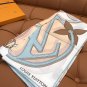 5 LV 25s Exclusive Store New Silk Square TowelOriginal 18mm twill silk double-sided s_7855