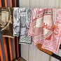 5 Lv Home 2025 [Classic Style] Silk Square Scarf [High end Love Women's Beauty] Very ra