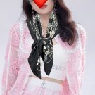5 New 2025 HERMES Heavy [Celebration] [Flower Map] Square Scarf [Lips] Simplified and f_4648