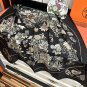 5 New 2025 HERMES Heavy [Celebration] [Flower Map] Square Scarf [Lips] Simplified and f_4648